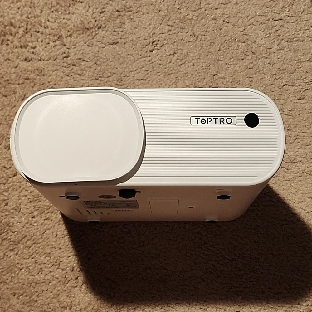TopTro white video projector